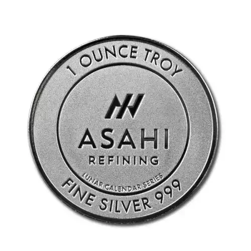 1 oz Asahi Snake Silver Round (2)