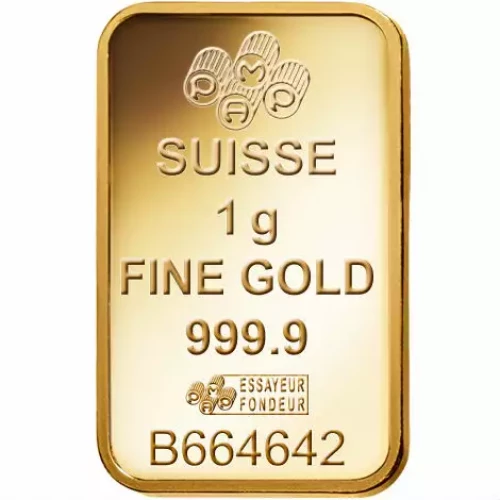 1g PAMP Gold Bar - Fortuna