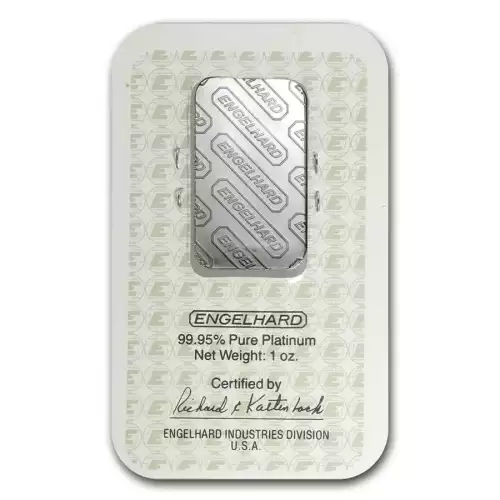 1oz Engelhard Platinum Bar (4)