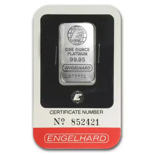 1oz Engelhard Platinum Bar (3)