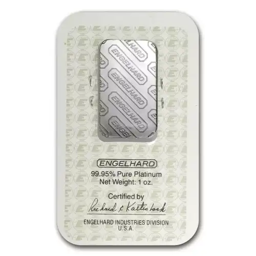 1oz Engelhard Platinum Bar (4)