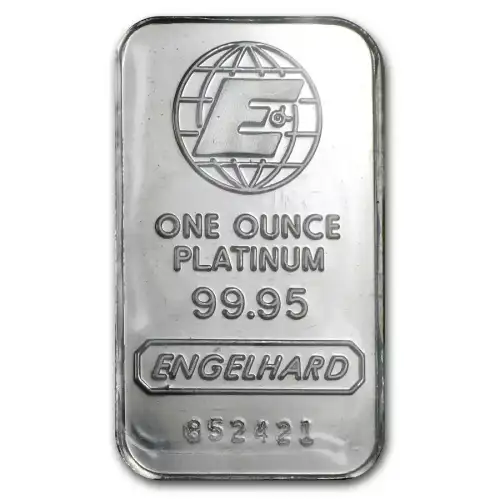 1oz Engelhard Platinum Bar (2)