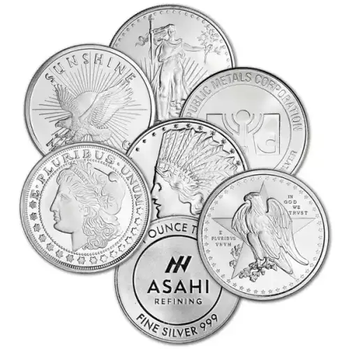 1oz Generic Silver Round