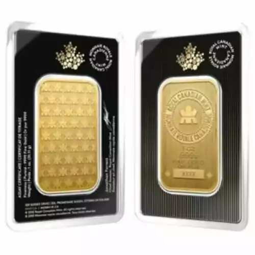 1oz Royal Canadian Mint Gold Bar (3)