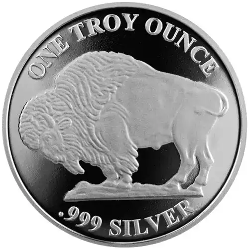 1oz Silver Round Buffalo Asahi Mint (2)
