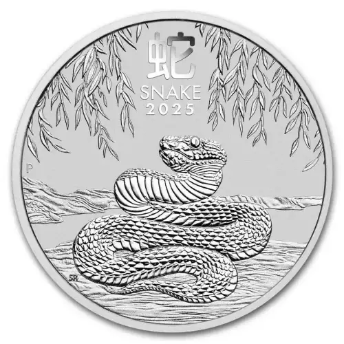 2025 1oz Australian Perth Mint Silver Lunar III: Year of the Snake (3)