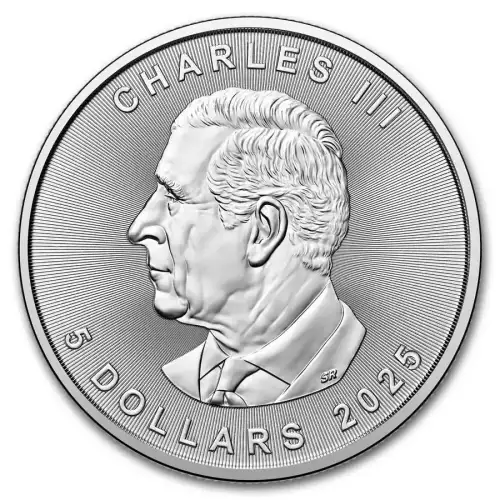 2025 1oz Canadian Silver Maple Leaf